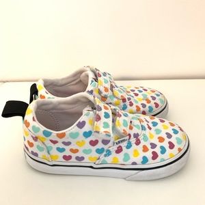 Vans Kids Rainbow Heart Skate Shoes